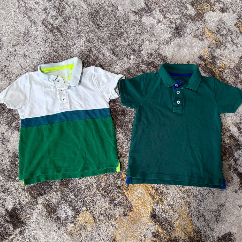 Great condition Mini Biden Polo shirts, 3-4T, 4-5T